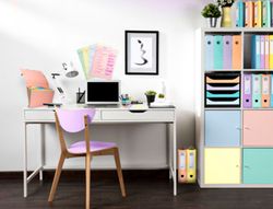 Revistero exacompta aquarel mag-cube set de 4 unidades colores pastel 266x328x305 mm