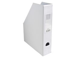 Revistero exacompta pvc lomo 70mm color blanco 230x310x70 mm