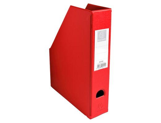 Revistero exacompta pvc lomo 70mm color rojo 230x310x70 mm