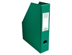 Revistero exacompta pvc lomo 70mm color verde 230x310x70 mm
