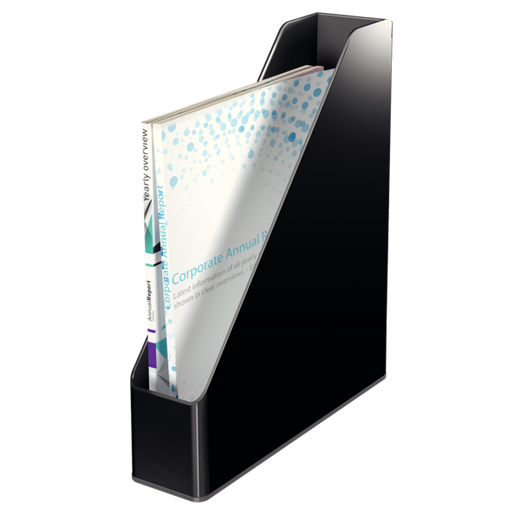 Revistero Leitz DUAL, negro/antracita