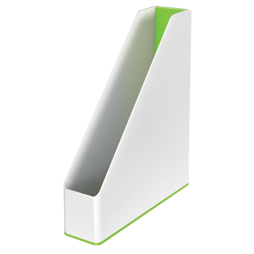 Revistero Leitz WOW DUAL, verde/blanco