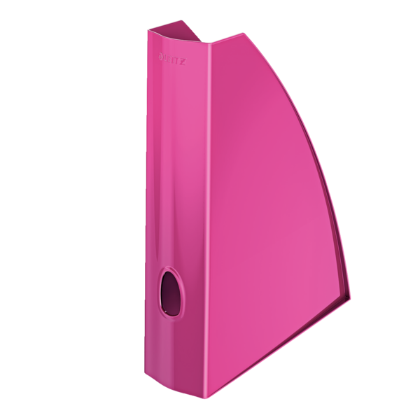 Revistero Leitz WOW. Lomo 60, fucsia
