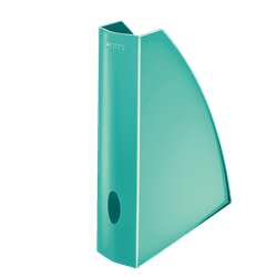 Revistero Leitz WOW. Lomo 60, turquesa