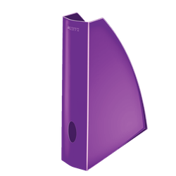 Revistero Leitz WOW. Lomo 60, violeta