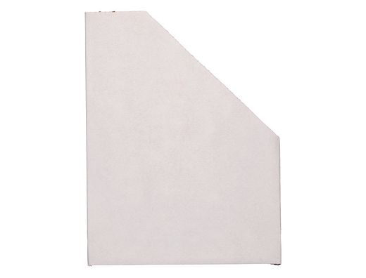 Revistero liderpapel ecouse carton 100% reciclado color blanco 256x100x335 mm