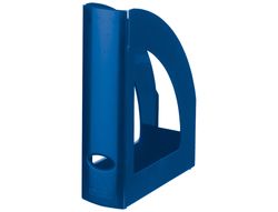 Revistero Plastico Q-Connect Azul Opaco