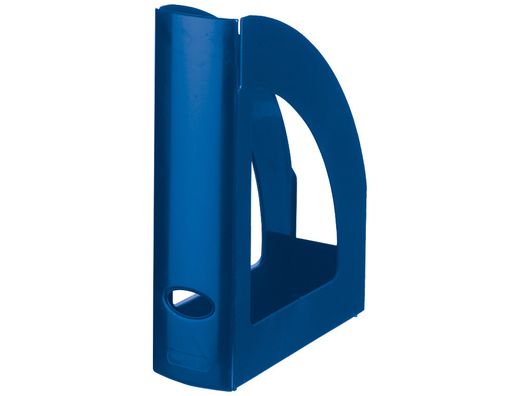 Revistero Plastico Q-Connect Azul Opaco