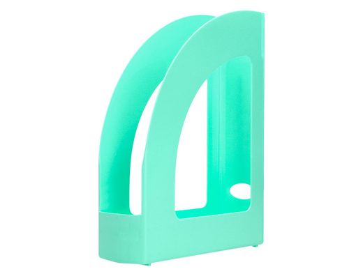 Revistero plastico q-connect color menta 320x250x80 mm
