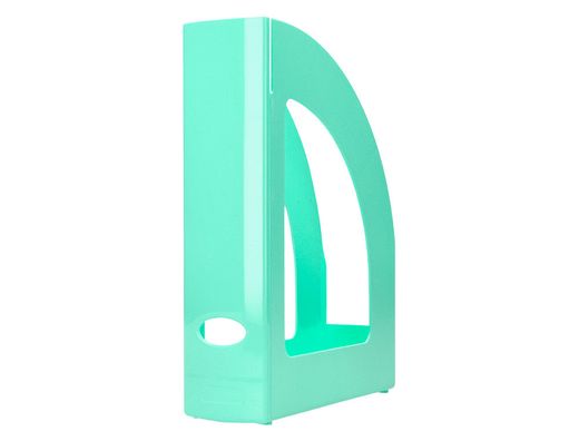 Revistero plastico q-connect color menta 320x250x80 mm