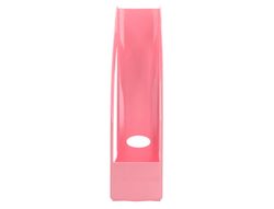 Revistero plastico q-connect color rosa pastel 320x250x80 mm