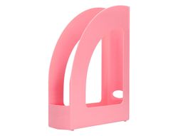 Revistero plastico q-connect color rosa pastel 320x250x80 mm