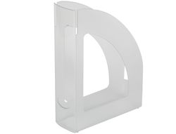 Revistero Plastico Q-Connect Transparente