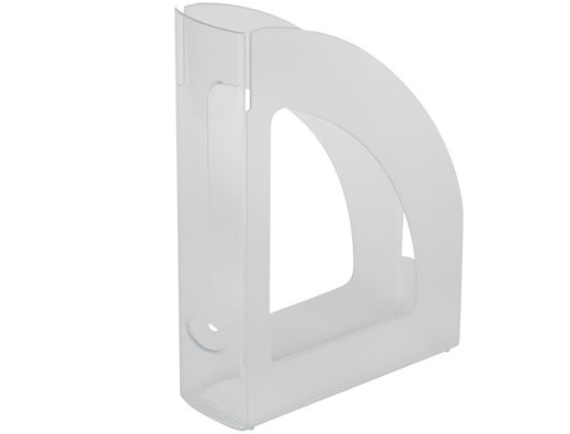 Revistero Plastico Q-Connect Transparente