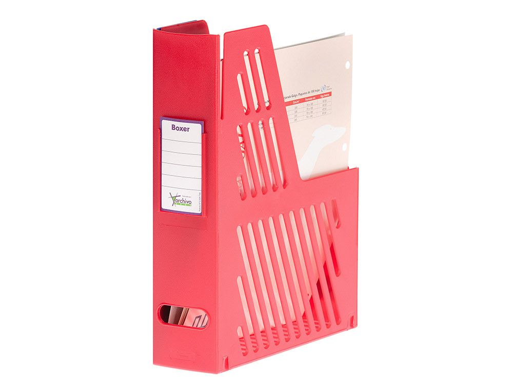 Revistero rojo Archivo 2000