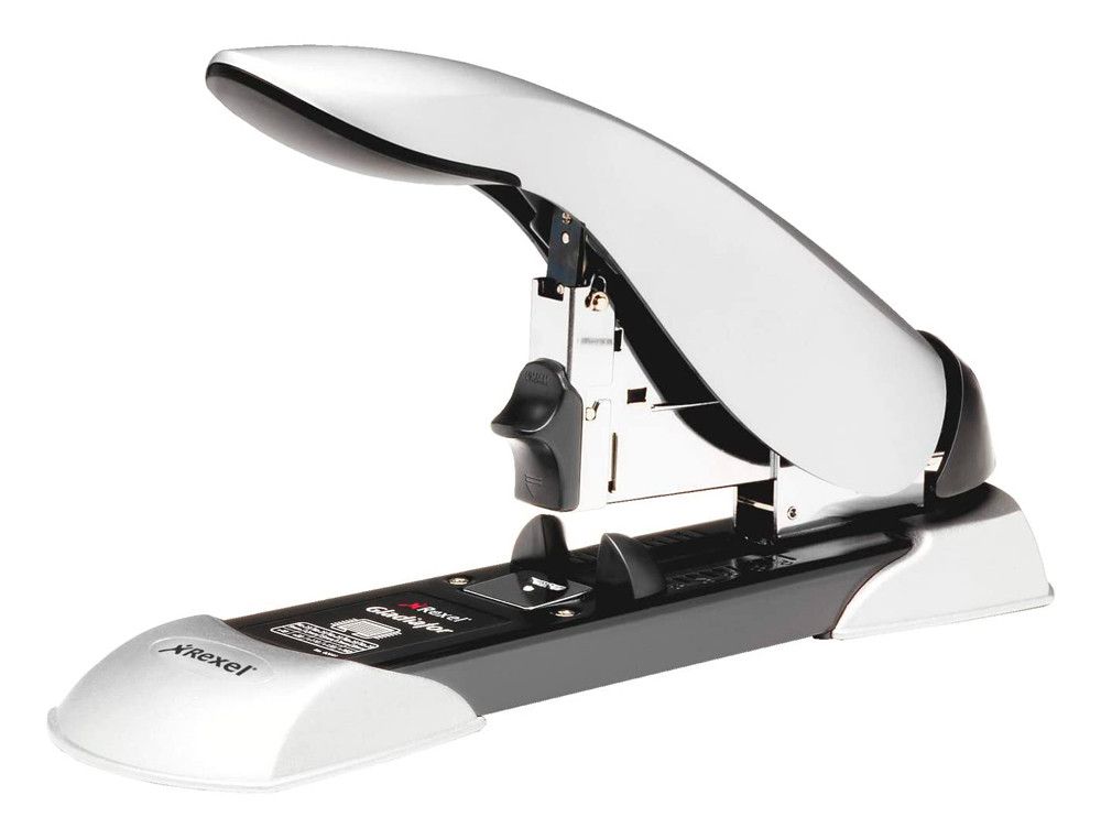 Grapadora Rexel GLADIATOR, plata/negro