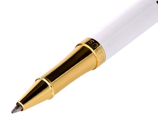 Roller belius dualita cuerpo negro color blanco tinta negra caja de diseño