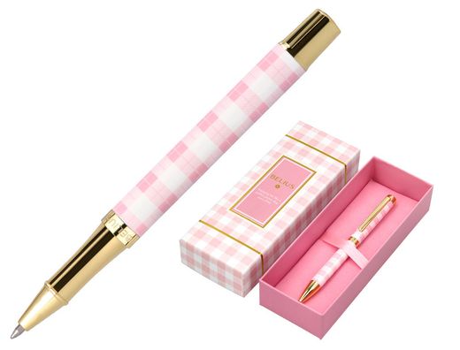 Roller belius perfect picnic day aluminio color rosa dorado tinta color negro caja de diseńo