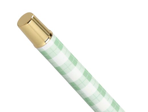 Roller belius picnic aluminio color verde dorado tinta color negro caja de diseńo