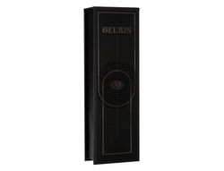 Roller belius turbo aluminio color negro tinta azul caja de diseño