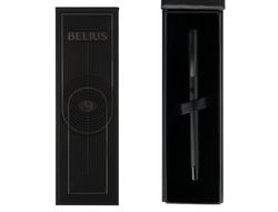 Roller belius turbo aluminio color negro tinta azul caja de diseño
