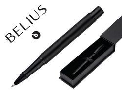 Roller belius turbo aluminio color negro tinta azul caja de diseño