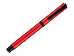 Roller belius turbo aluminio color rojo y negro tinta azul caja de diseño