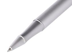 Roller belius unstoppable color plateado tinta negra caja de diseño