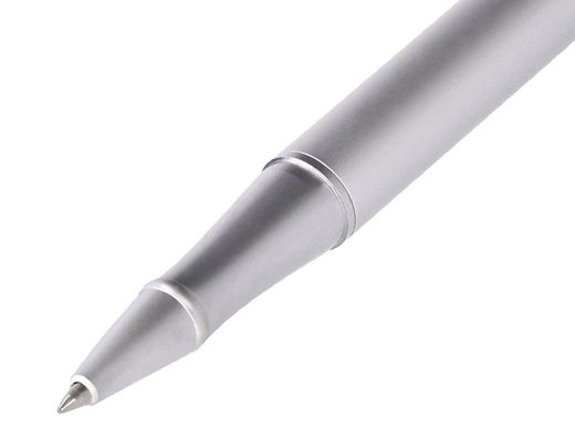 Roller belius unstoppable color plateado tinta negra caja de diseño