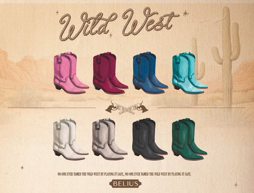 Roller belius wild west aluminio color beige tinta color negro caja de diseńo
