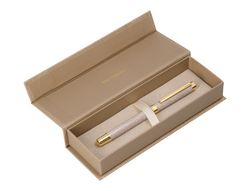Roller belius wild west aluminio color beige tinta color negro caja de diseńo