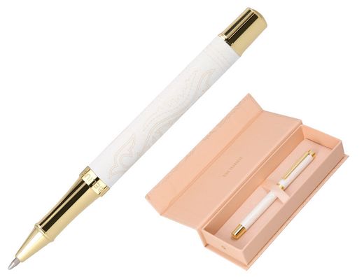 Roller belius wild west aluminio color crema dorado tinta color negro caja de diseńo