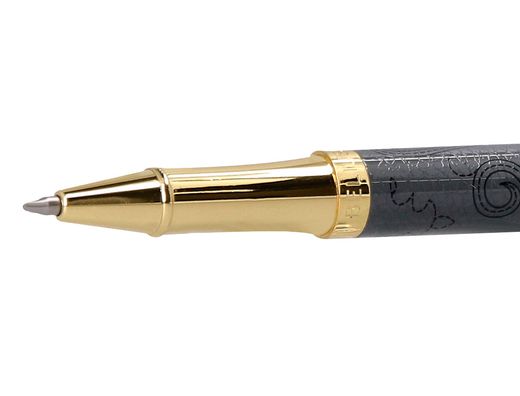 Roller belius wild west aluminio color negro dorado tinta color negro caja de diseńo