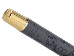 Roller belius wild west aluminio color negro dorado tinta color negro caja de diseńo