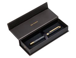 Roller belius wild west aluminio color negro dorado tinta color negro caja de diseńo