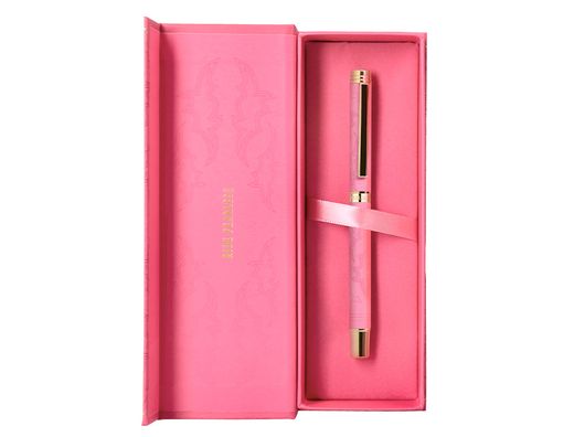 Roller belius wild west aluminio color rosa dorado tinta color negro caja de diseńo