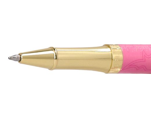 Roller belius wild west aluminio color rosa dorado tinta color negro caja de diseńo