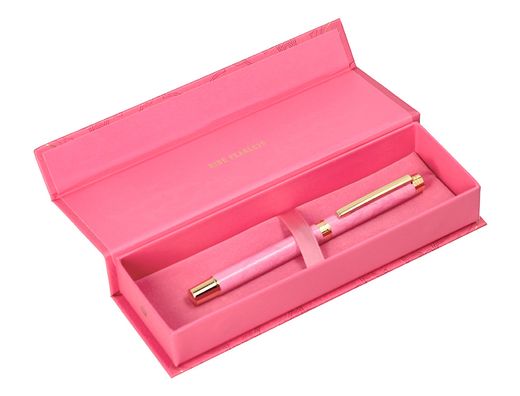 Roller belius wild west aluminio color rosa dorado tinta color negro caja de diseńo