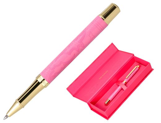 Roller belius wild west aluminio color rosa dorado tinta color negro caja de diseńo