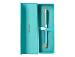 Roller belius wild west aluminio color turquesa dorado tinta color negro caja de diseńo