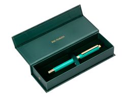 Roller belius wild west aluminio color verde dorado tinta color negro caja de diseńo