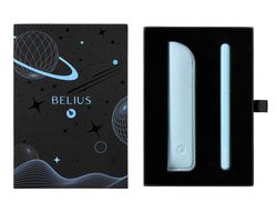 Roller y funda de similpiel belius space b color minimalista azul tinta azul caja de diseño