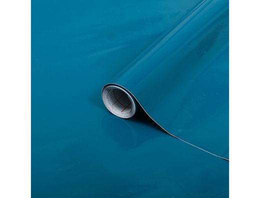Rollo adhesivo d-c-fix azul petroleo ancho 45 cm largo 15 mt