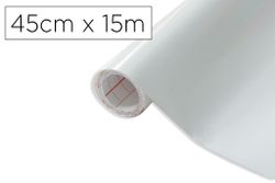 Rollo adhesivo d-c-fix blanco ancho 45 cm largo 15 mt