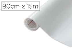 Rollo adhesivo d-c-fix blanco ancho 90 cm largo 15 mt