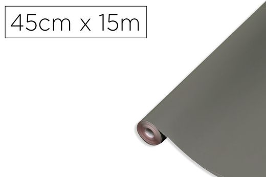 Rollo adhesivo d-c-fix gris taupe ancho 45 cm largo 15 mt