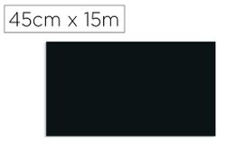 Rollo adhesivo d-c-fix negro mate ancho 45 cm largo 15 mt
