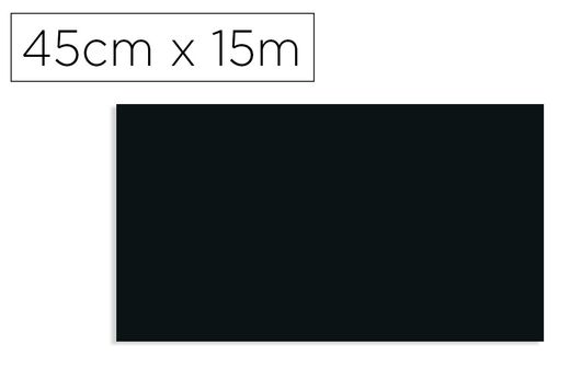 Rollo adhesivo d-c-fix negro mate ancho 45 cm largo 15 mt