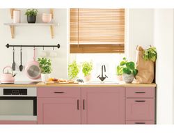 Rollo adhesivo d-c-fix rosa ceniza mate ancho 45 cm largo 15 mt