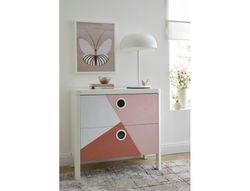 Rollo adhesivo d-c-fix rosa metal brillo ancho 45 cm largo 1,5 mt